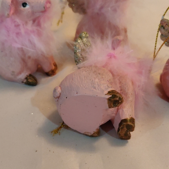 pink christmas ornaments - Picture 6 of 7